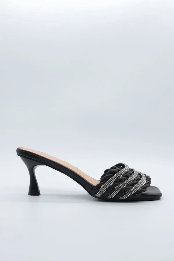 Viny - Women's Braided Chain Heels