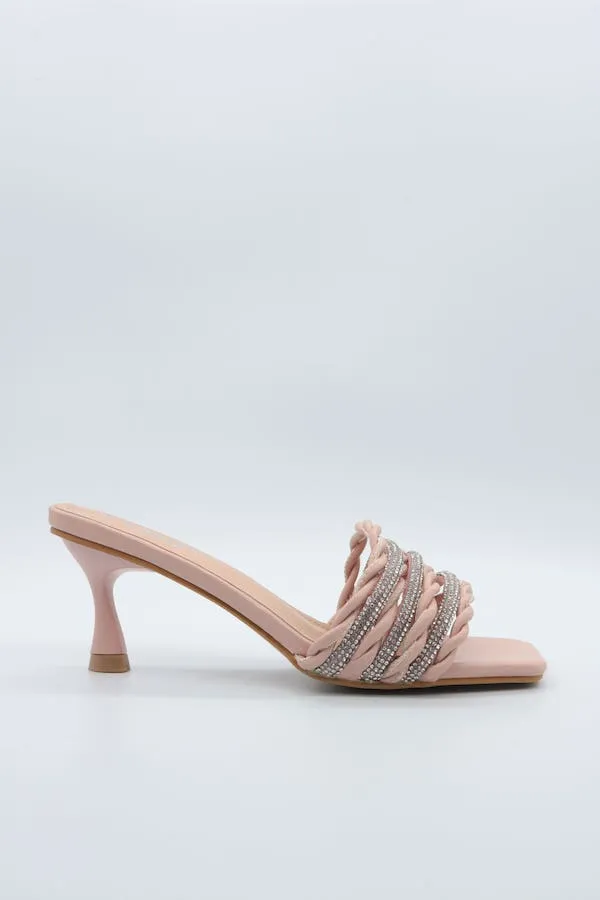 Viny - Women's Braided Chain Heels