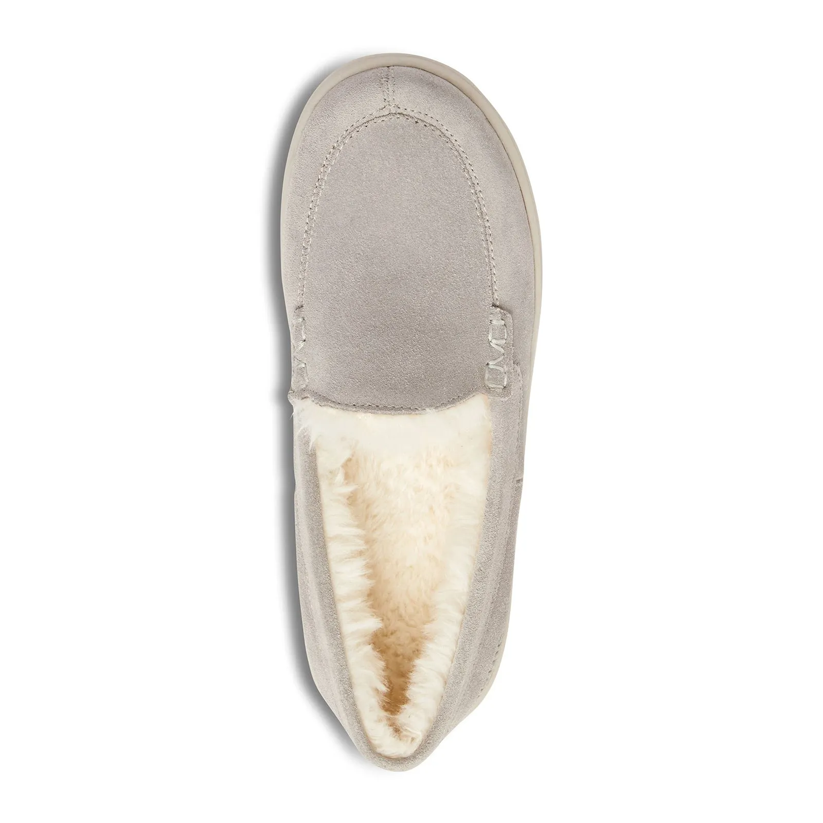 Vionic Lynez Slipper (Women) - Light Grey Suede