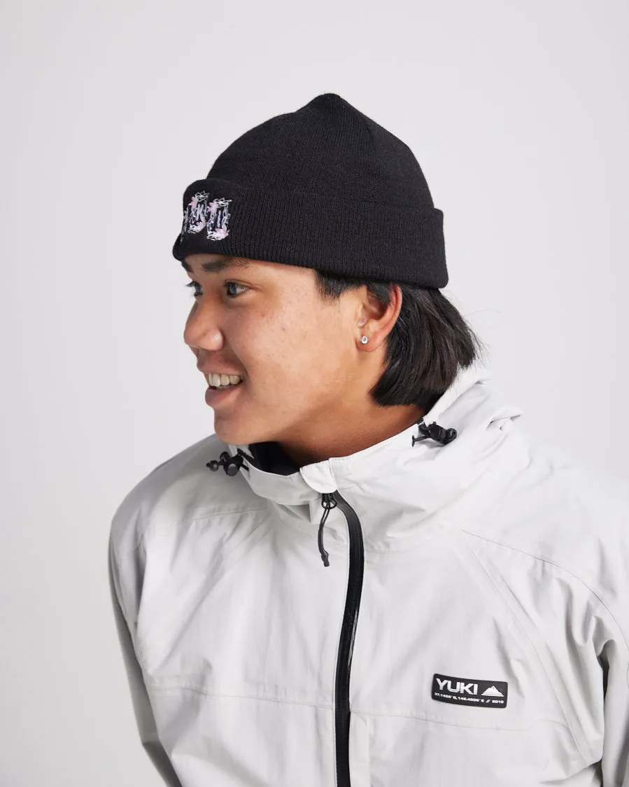 Warped Beanie Black