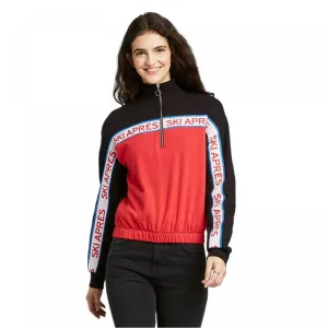 Well Worn Women's Apres Ski Collared 1/4 Zip Sweatshirt