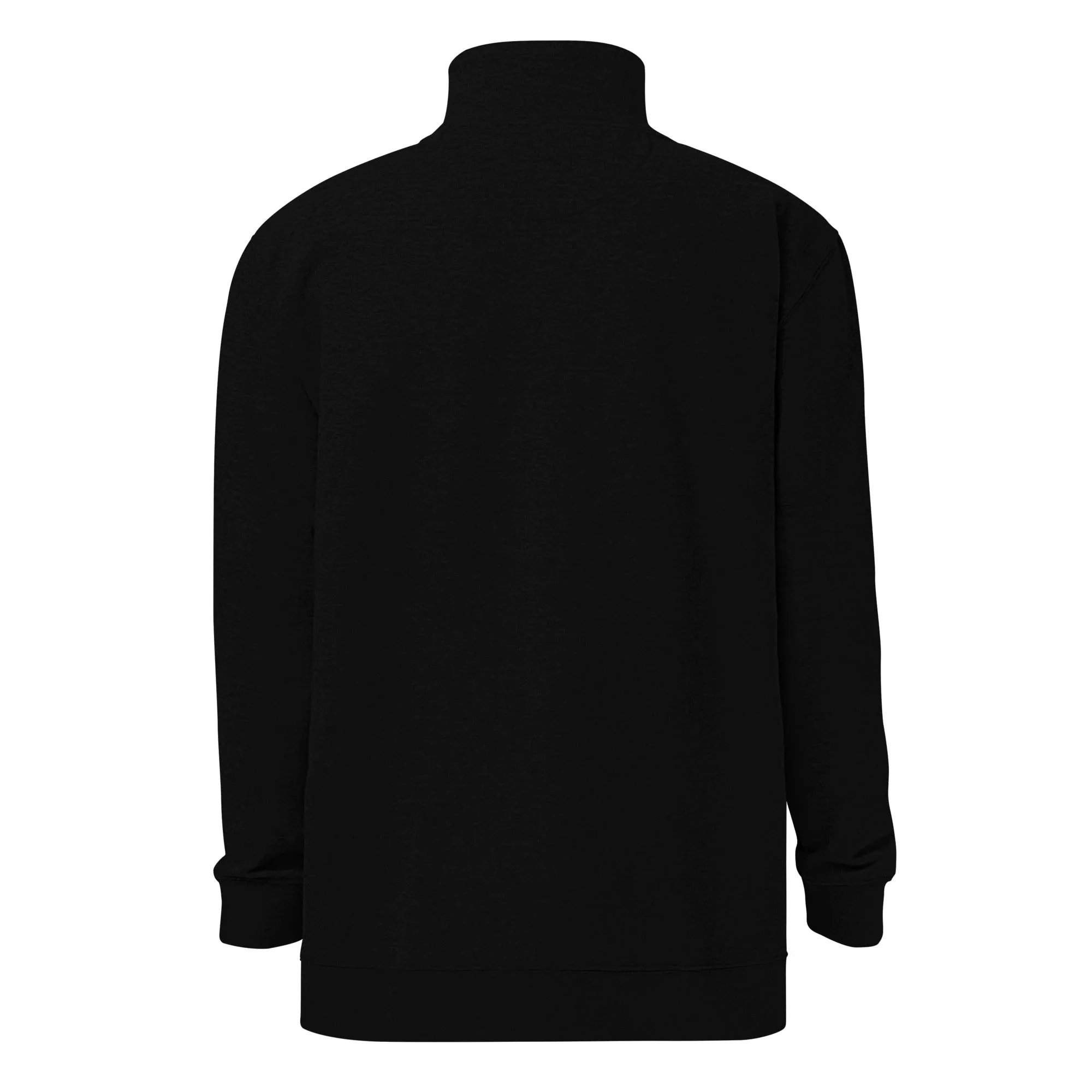 White Leaf Unisex Fleece Pullover