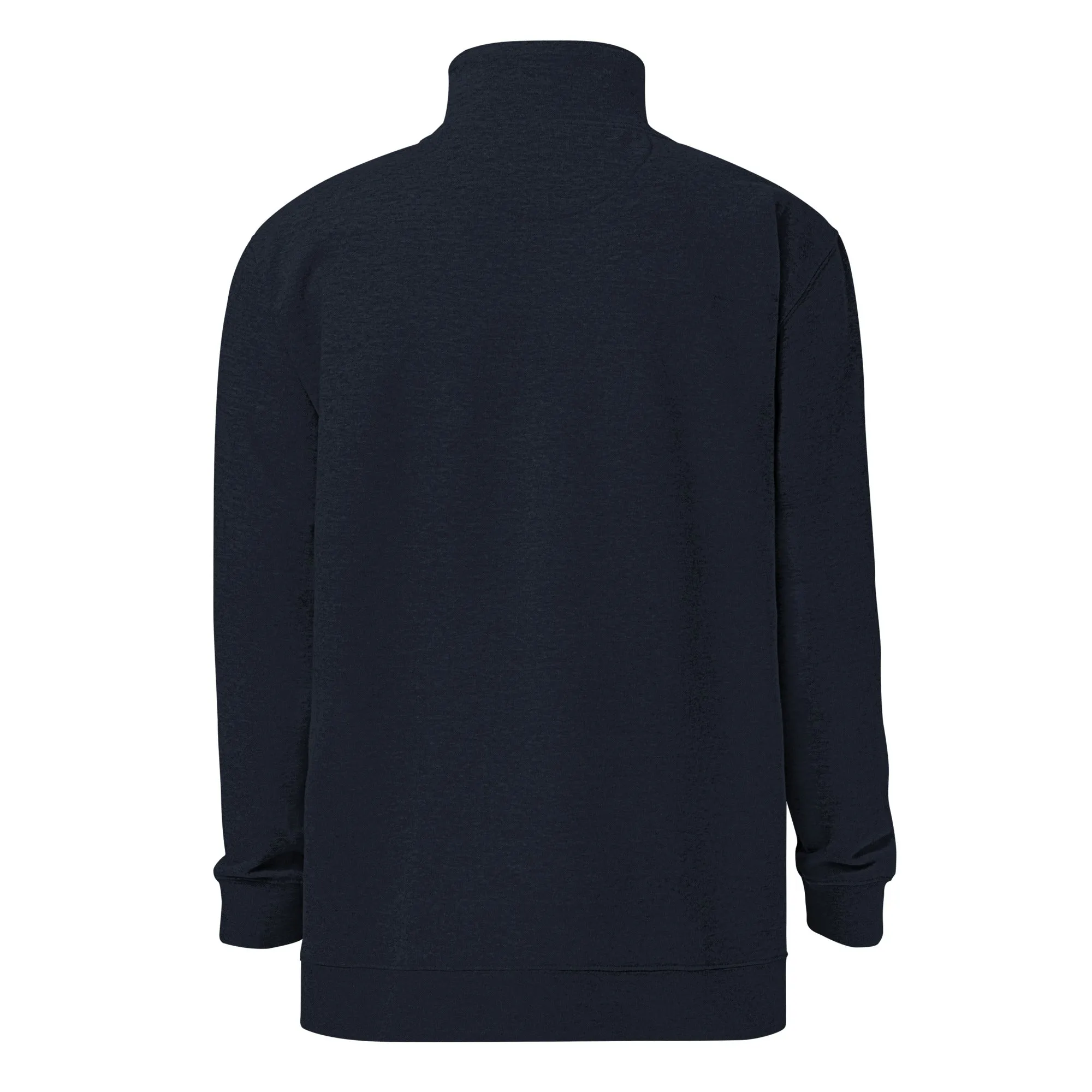 White Leaf Unisex Fleece Pullover