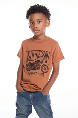 Willie Nelson Midnight Rider Boys Tee