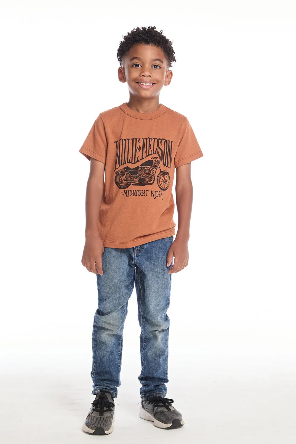 Willie Nelson Midnight Rider Boys Tee
