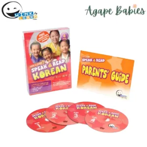 WINK to LEARN Speak & Read Korean 4-DVDs Program - FOC Sing to Learn DVD