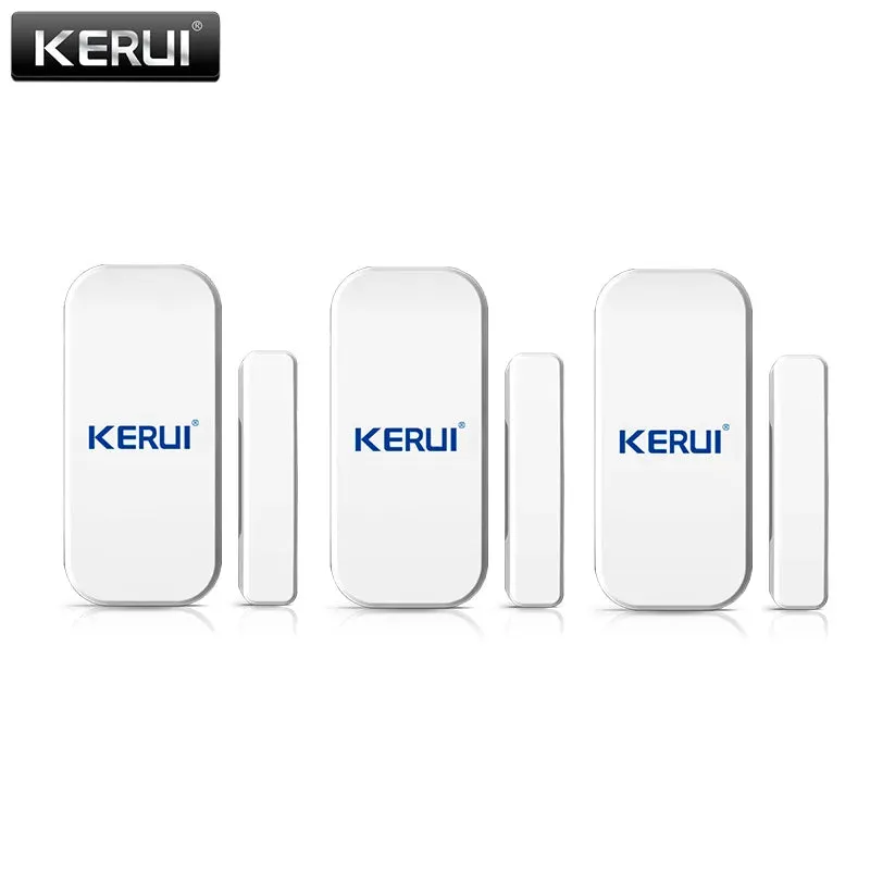 Wireless Door Window Alarm Sensor 433mhz Open Door Detector GSM PSTN Home Alarm System Home Security Burglar Alarm System