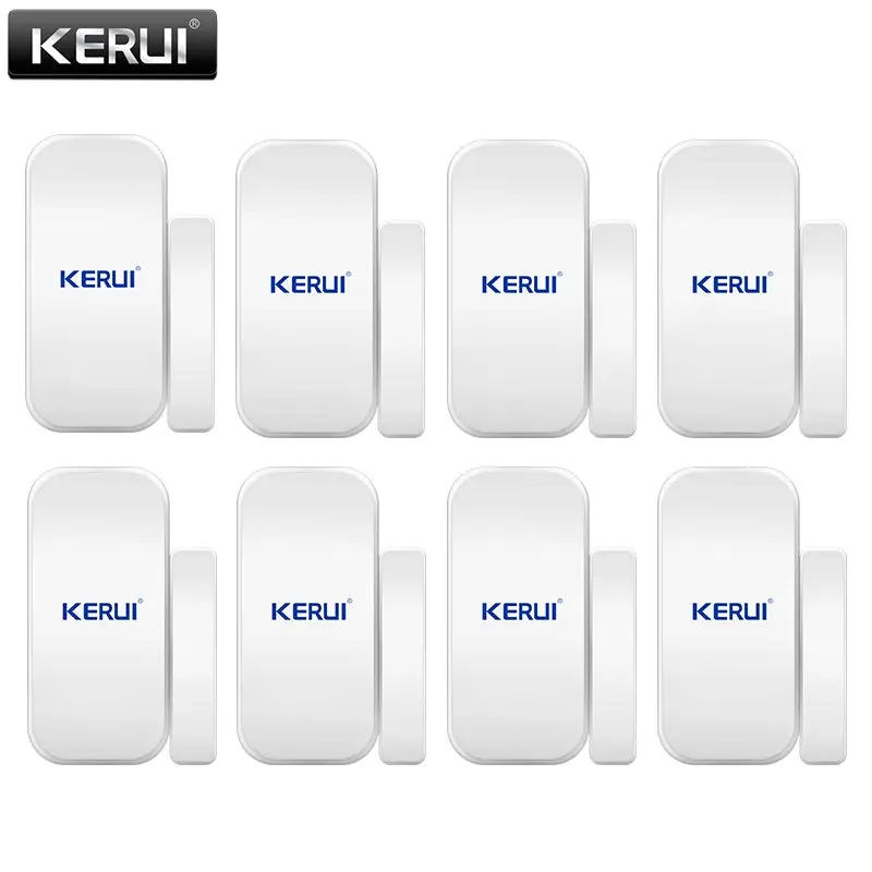 Wireless Door Window Alarm Sensor 433mhz Open Door Detector GSM PSTN Home Alarm System Home Security Burglar Alarm System