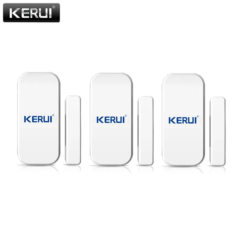 Wireless Door Window Alarm Sensor 433mhz Open Door Detector GSM PSTN Home Alarm System Home Security Burglar Alarm System