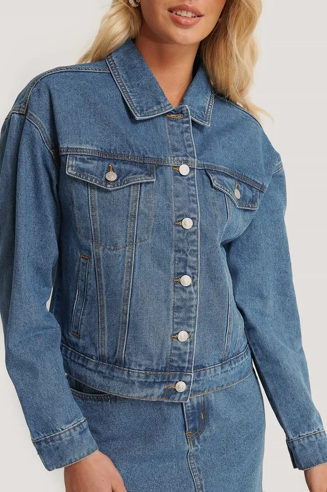 Women Blue Solid Jacket