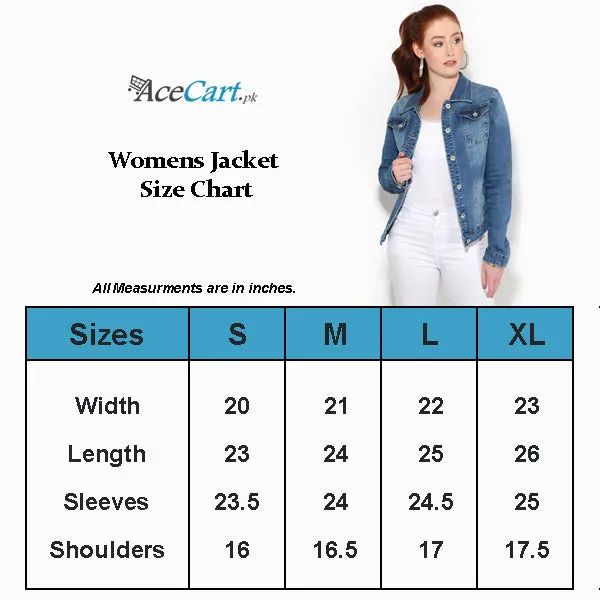 Women Light Blue Solid Jacket