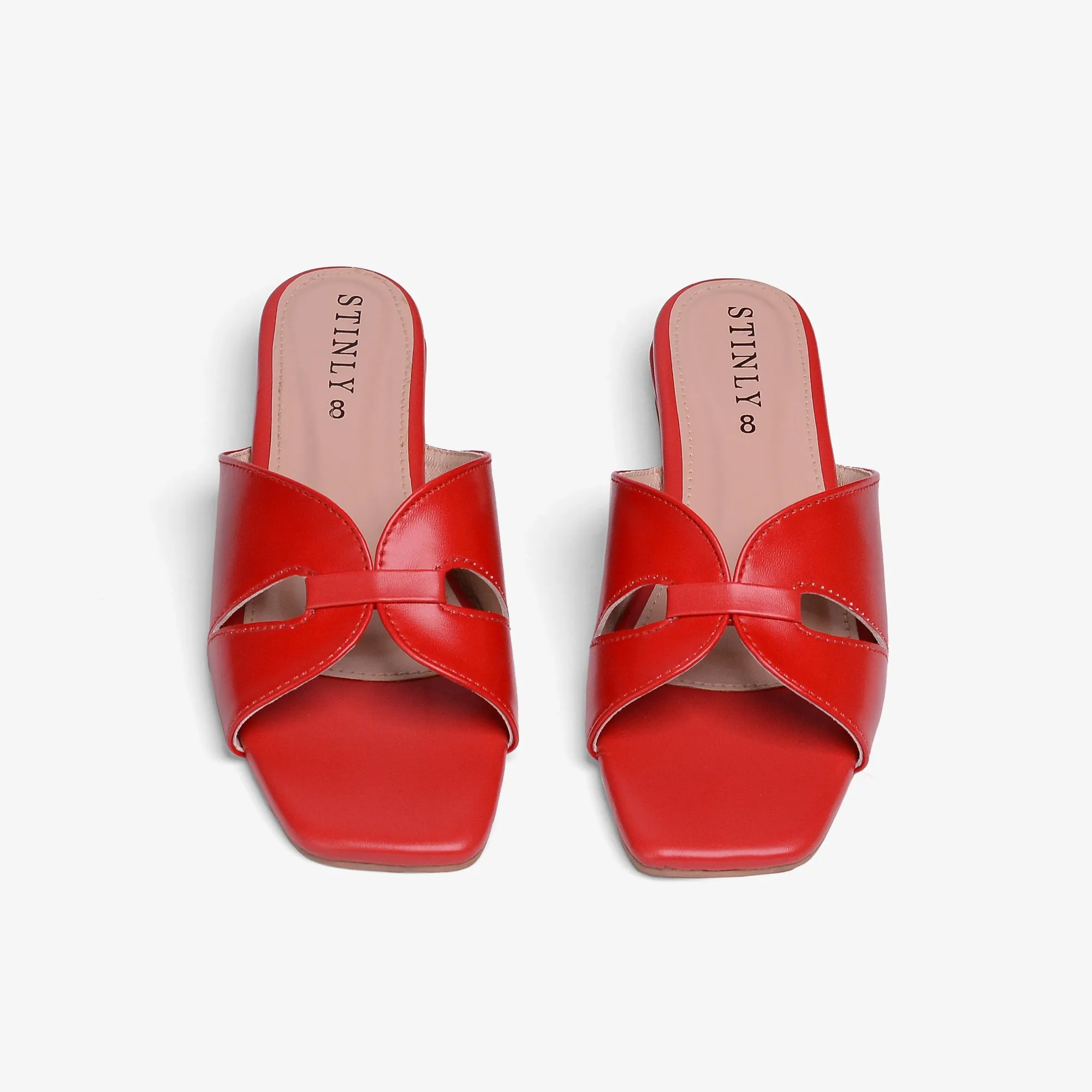 Women Redish Flats-SF2507