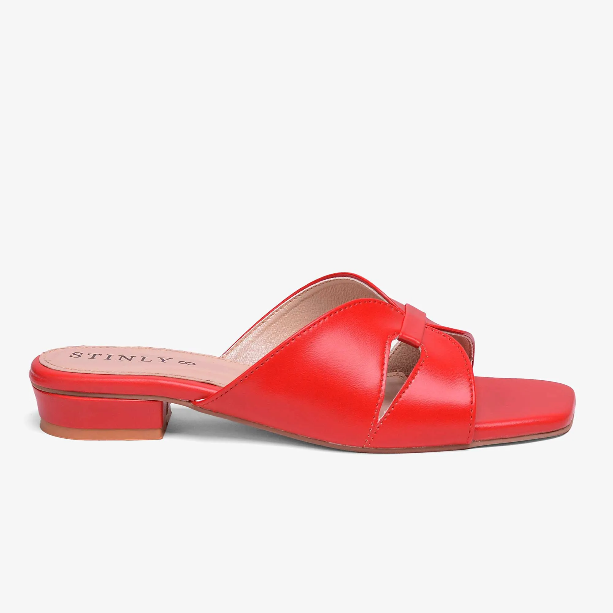 Women Redish Flats-SF2507