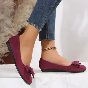 Women's Comfortable Slip On Doll Shoes | Flat