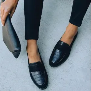 Women's Waterproof Slip On Shoes | Black