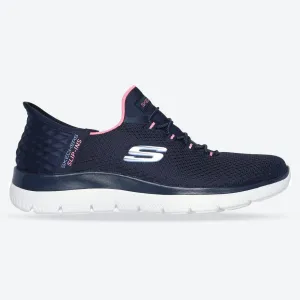 Women's Wide Fit Skechers 150123 Slip-ins Summits Diamond Dream Sneaker