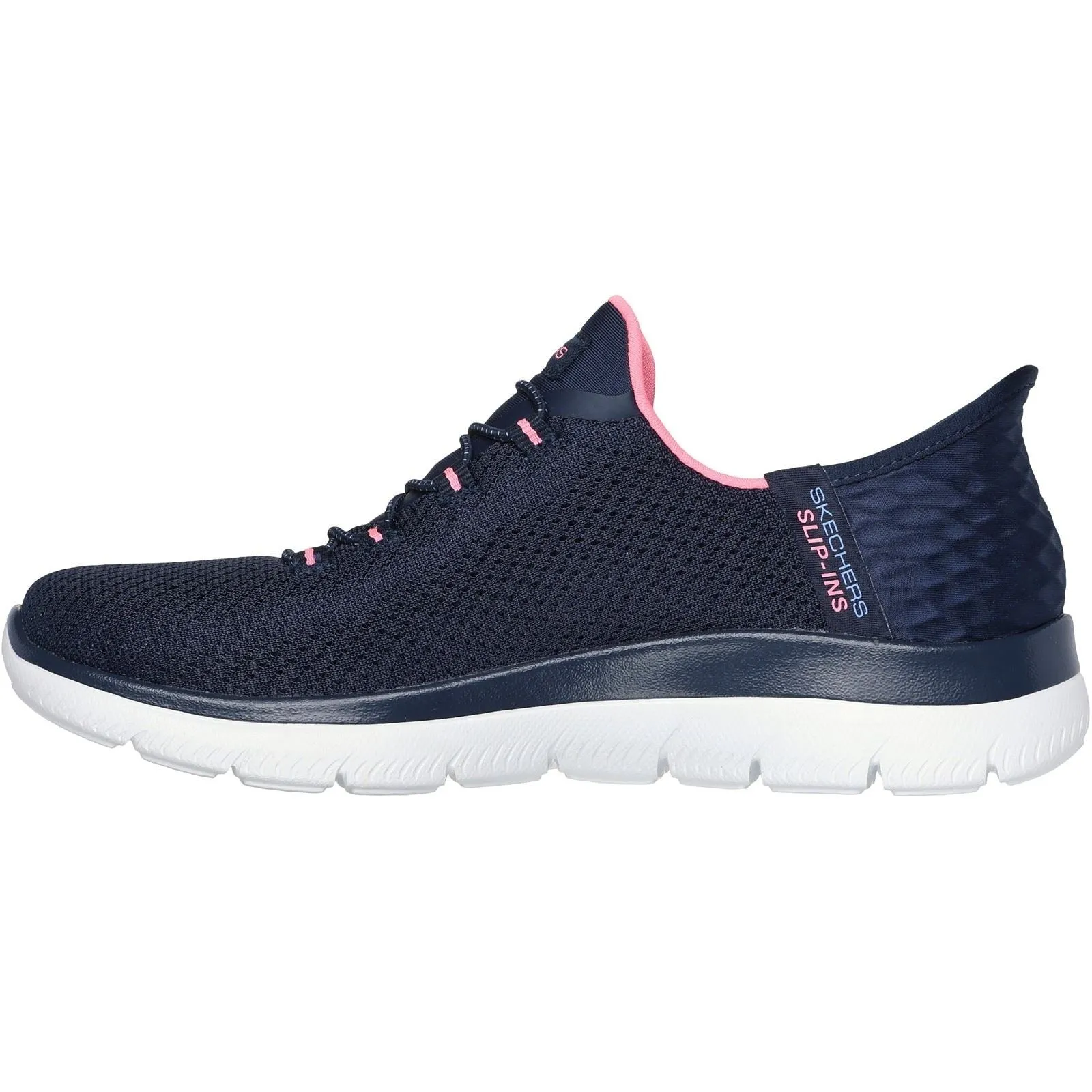 Women's Wide Fit Skechers 150123 Slip-ins Summits Diamond Dream Sneaker