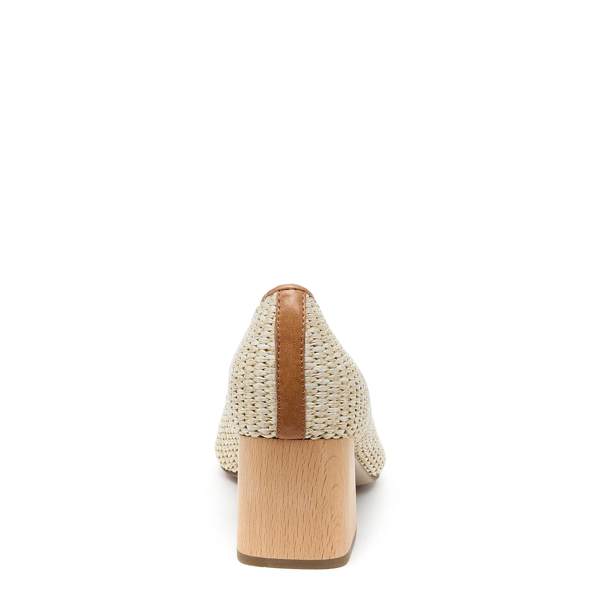 Woven Pointed Toe Pump
