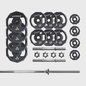 Xpeed - 50kg Dumbbell Set