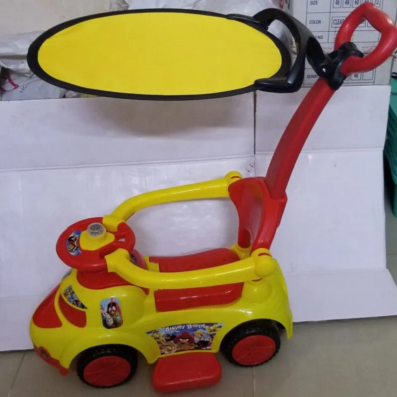 Yellow Tolo Push Car Stylish Durable Baby Car Packed with Fun & Adventure