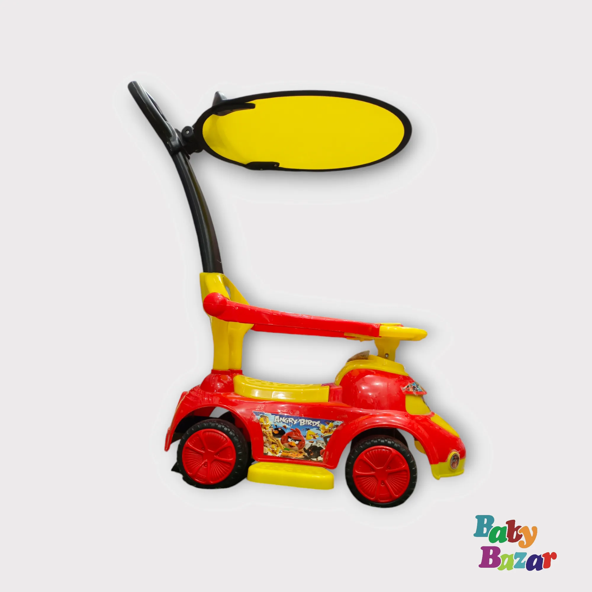 Yellow Tolo Push Car Stylish Durable Baby Car Packed with Fun & Adventure