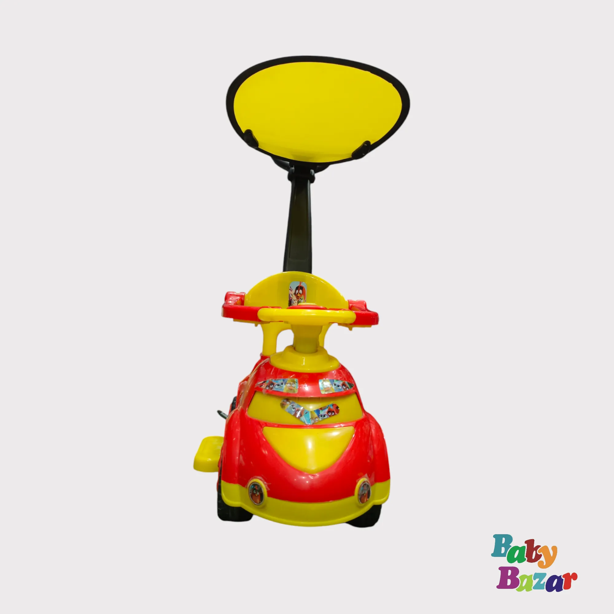 Yellow Tolo Push Car Stylish Durable Baby Car Packed with Fun & Adventure