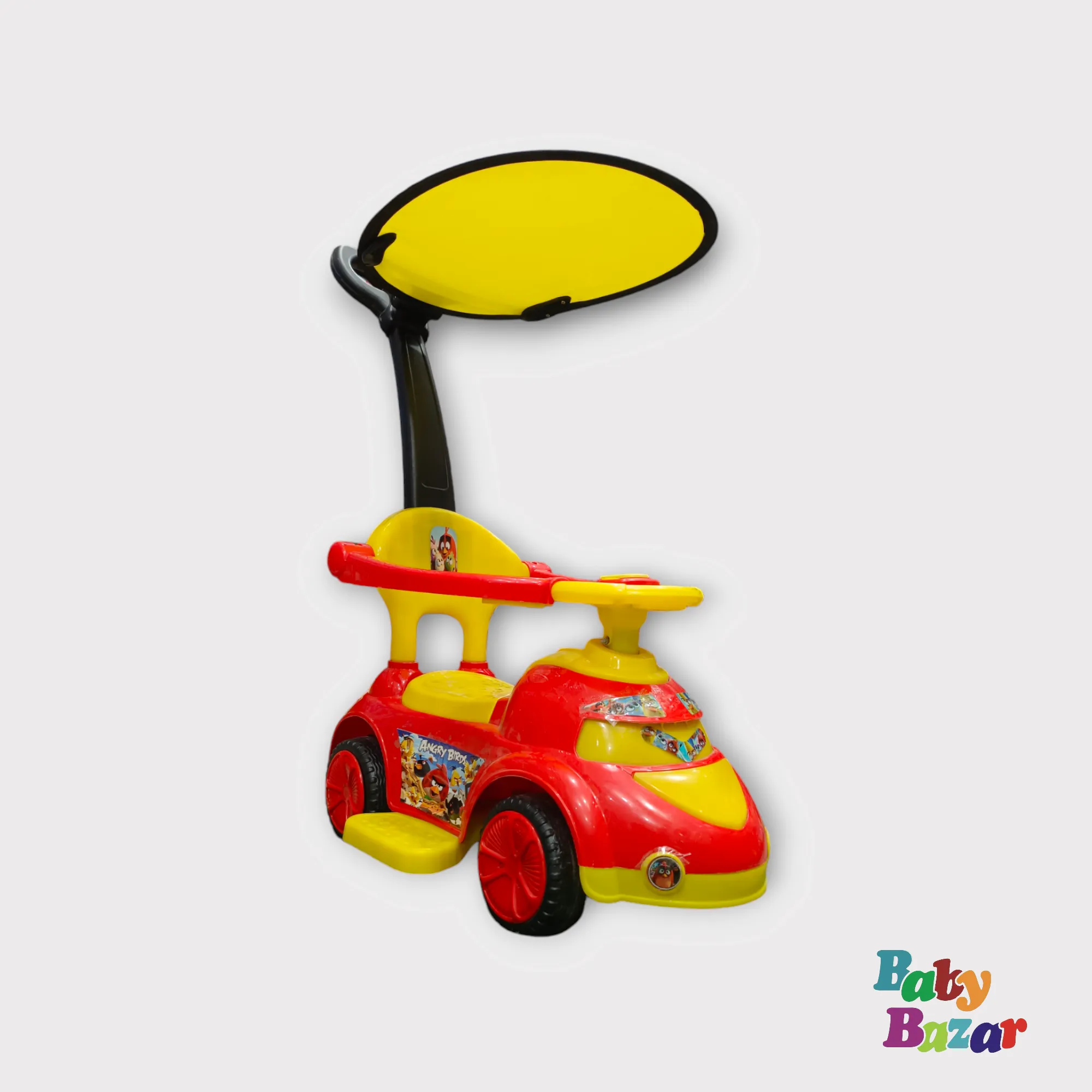 Yellow Tolo Push Car Stylish Durable Baby Car Packed with Fun & Adventure